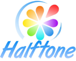 Half Tone Import Export Logo